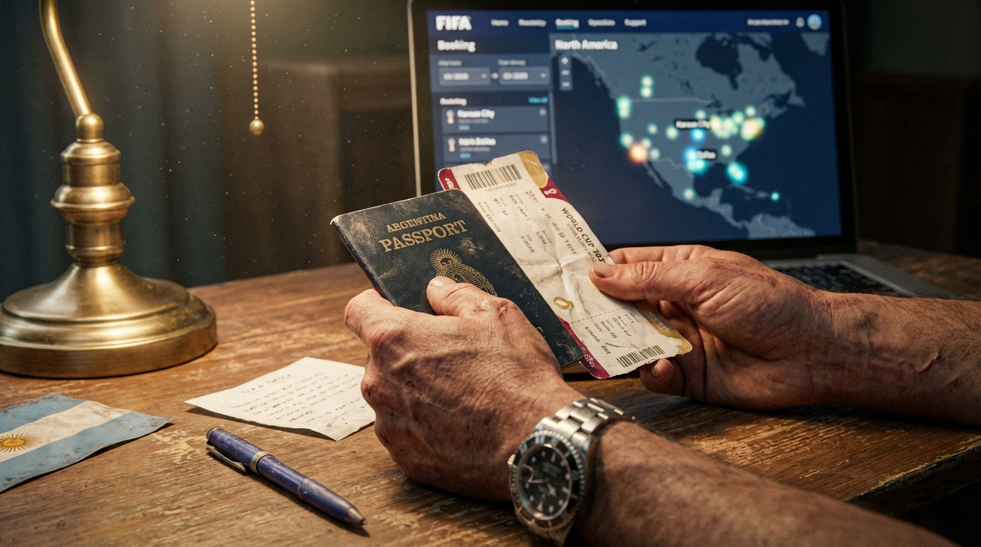 Argentine fans at US Embassy Buenos Aires World Cup 2026 visa FIFA PASS guide — passport and visa documents